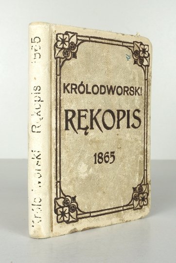 HANEK Vaceslav - Rukopis kralodvorsky i zelenohorsky. Zpevoprawne basne. Slovne i verne v povodniem starem jazyku. Vyd. XV