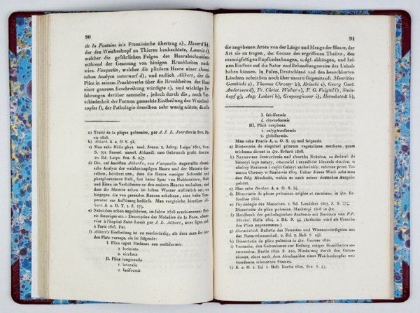 ZAKRZEWSKI Marian Florian Ritter v. Ogończyk - Medizinisch-literärische Geschichte des Weichselzopfes. Ein Versuch von ...