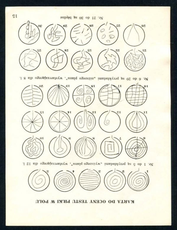 Skala inteligencji Bineta - Termana (Stanford revision and Extension of the Binet - Simon Intelligence Scale). Tłumaczyli uczestnicy seminarjum psychologji wychowawczej U.W. pod kierownictwem prrof. Stefana Baley'a). Cz. 2 - 28 tablic