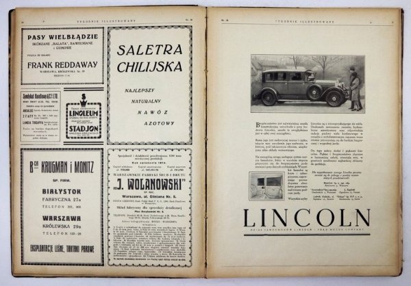 TYGODNIK Illustrowany. 1927