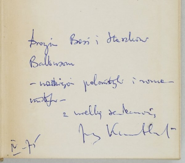 APOLLINAIRE Guillaume - Wybór poezji. Oprac. Jerzy Kwiatkowski.
