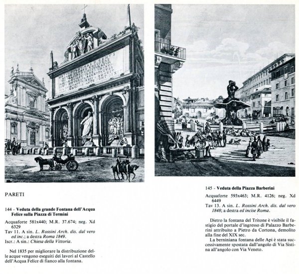 Luigi Rossini Incisore. Vedute di Roma 1817/1850