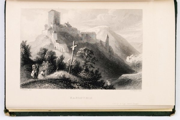 HERLOSSSOHN H. [właśc. C. G. R. Herloss] - Wanderungen durch das Riesengebirge und die Grafschaft Glatz. Mit 30 Stahlstichen.