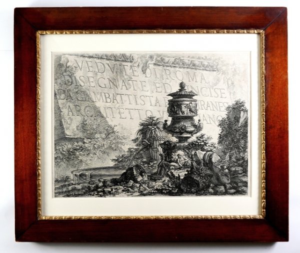 PIRANESI Giovanni Battista (1720-1778) - Vedute di Roma disegnate ed incise da Giambattista Piranesi architetto Venetiano.