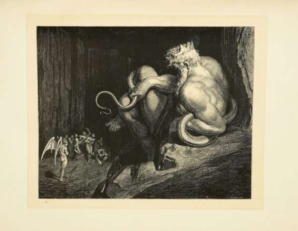DANTE Alighieri - The Vison of Hell. Translated by Henry Francis Cary and illustrated with the designs of. M. Gustave Doré. New edition. With critical and explanatory notes, life of Dante, and Chronology.