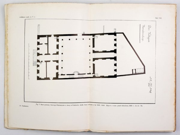 TOMKOWICZ Stanisław - Przyczynki do historyi kultury Krakowa w pierwszej połowie XVII wieku. Z 31 tabl.