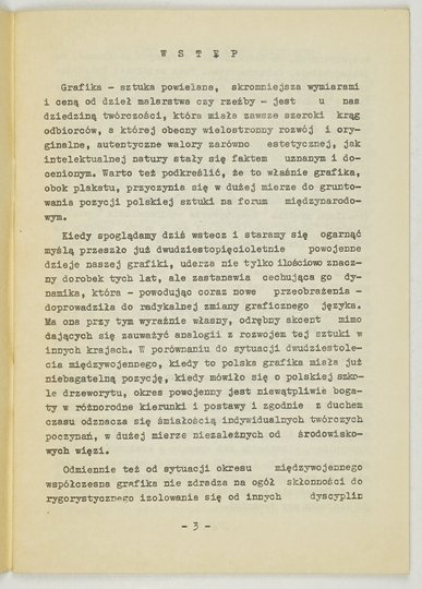 JAKIMOWICZ Irena - Grafika polska po II wojnie światowej.
