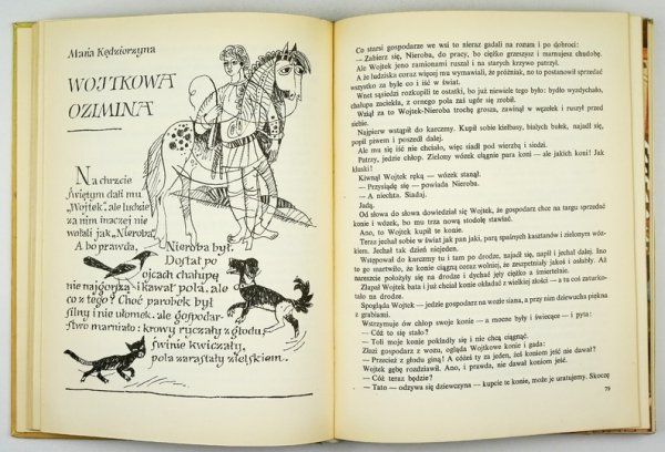 WORTMAN Stefania - U złotego źródła. Baśnie polskie. Wybór ... Ilustrował Zbigniew Rychlicki.