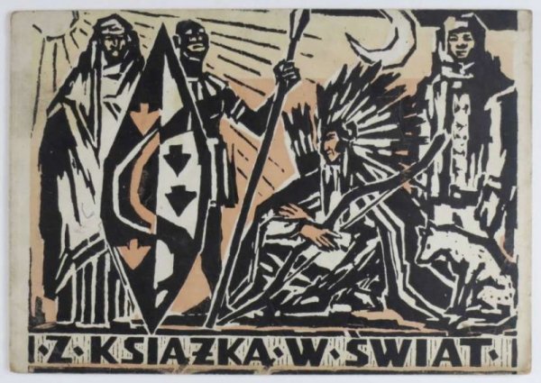 Andrusiak Wanda, Czerniewska Małgorzata, Karabin Helena - Z książką w świat. Opracowanie tekstów: ... Drzeworytami ozdobiła Irena Kuran-Bogucka.
