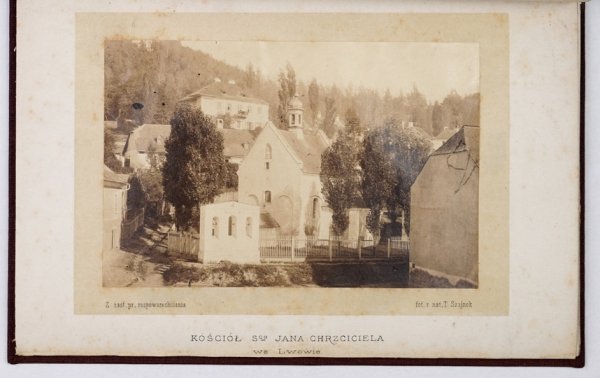 WIDMANN Karol - Kościół pod wezwaniem św. Jana Chrzciciela we Lwowie. Wiadomość historyczna. Z fotografją z pracowni T. Szajnoka.