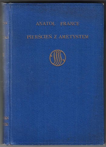 FRANCE Anatol - Pierścień z ametystem