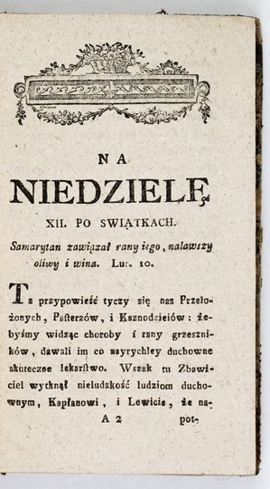 MĘCIŃSKI Józef - Dzieło homiliyno-kaznodzieyskie niedzielne. Cz. 1-4. Kraków 1807. 
