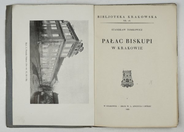 TOMKOWICZ Stanisław - Pałac Biskupi w Krakowie
