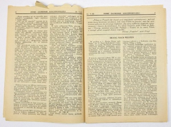 RZECZPOSPOLITA Polska. Warszawa. [Delegatura Rządu]. Dwutygodnik konspiracyjny. R. 2, nr 5 (7): X 1943. 