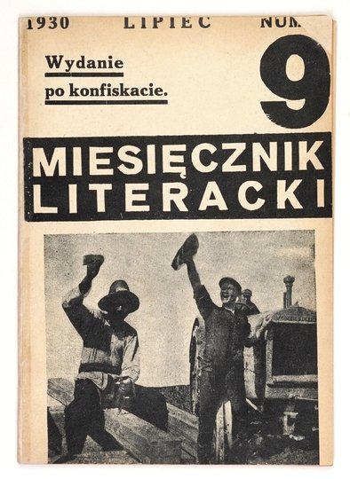 [AWANGARDA]. MIESIĘCZNIK Literacki.