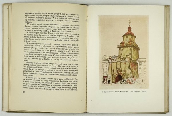 MUSZANKA Danuta - Litografia Leona Wyczółkowskiego.