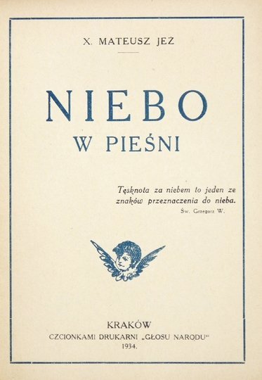 JEŻ Mateusz - Niebo w pieśni