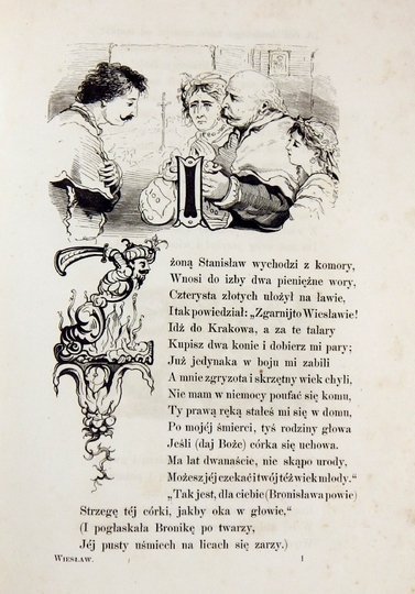 BRODZIŃSKI Kazimierz - Wiesław. Sielanka krakowska.