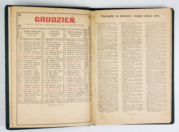 [KALENDARZ]. Jutrzenka. Kalendarz dla wsi i miast na rok 1918 zwyczajny. Wydawnictwa rok 9.