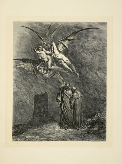 DANTE Alighieri - The Vison of Hell. Translated by Henry Francis Cary and illustrated with the designs of. M. Gustave Doré. New edition. With critical and explanatory notes, life of Dante, and Chronology.