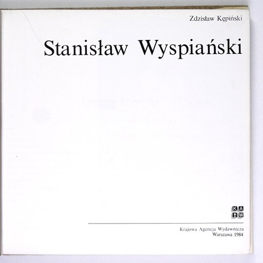 KĘPIŃSKI Zdzisław - Stanisław Wyspiański