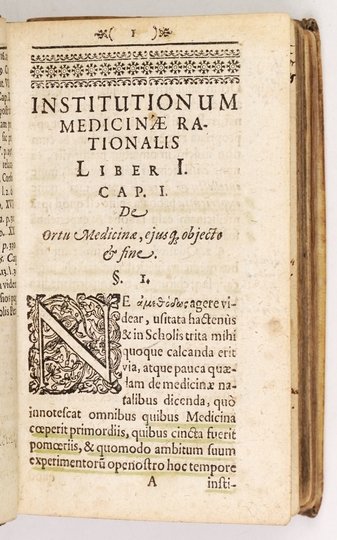 WALSCHMIEDT Johann Jacob - Institutiones medicinae rationalis, recentiorum theoriae &amp; praxi accommodatae, Marburg 1688
