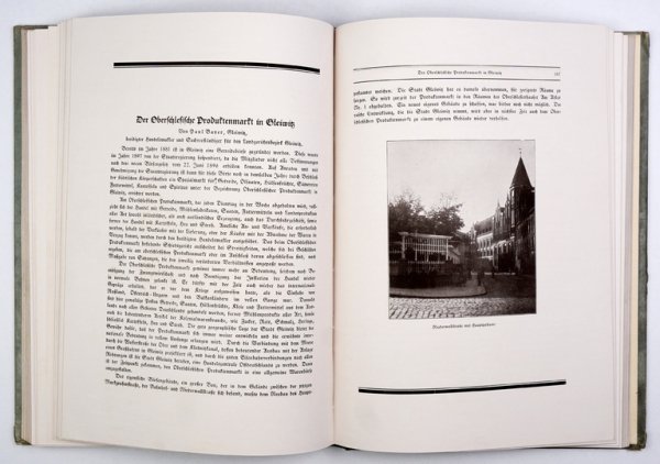 [GLIWICE]. Gleiwitz, eine schlesische Stadt. Mit zahlreichen Abbildungen im Text.
