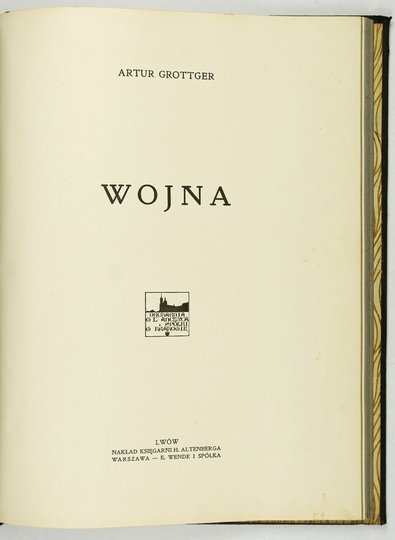 GROTTGER Artur - Warszawa, Polonia, Lituania, Wojna.