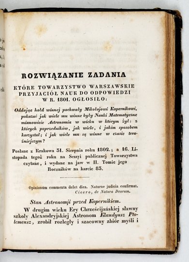ŚNIADECKI Jan - Dzieła. Wydanie nowe Michała Balińskiego. T. 2