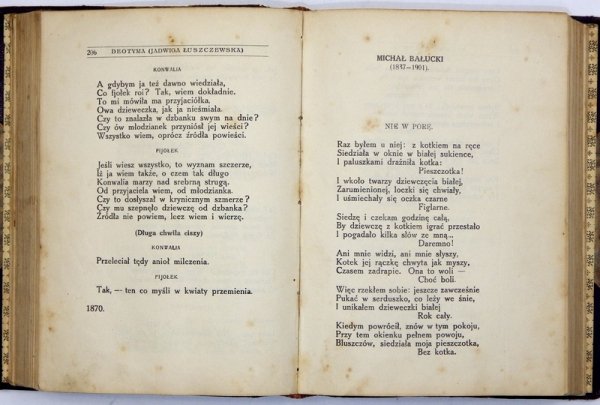 LORENTOWICZ Jan - Polska pieśń miłosna. Antologia. Wybrał i wstępem opatrzył ... Wyd. II zmienione.