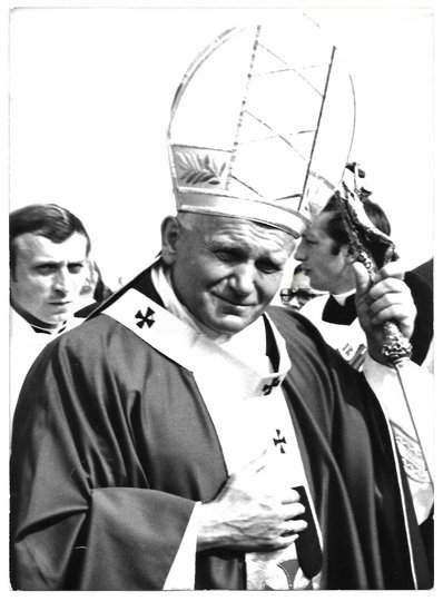 [JAN Paweł II - pierwsza pielgrzymka do Polski - fotografie sytuacyjne].