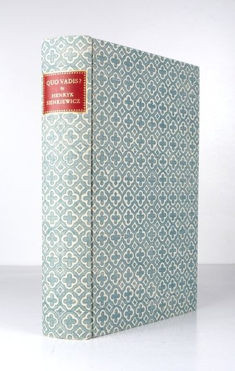 SIENKIEWICZ Henryk - Quo vadis? Translated from the Polish by Jeremiah Curtin, with an introduction by Harold Lamb and illustrations by Salvadore Fiume.