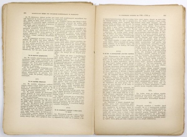 [VOLUMINA legum - tom 9]. PRAWA, konstytucye y przywileie Krolestwa Polskiego, Wielkiego Księstwa Litewskiego y wszystkich prowincyi należących na walnych seymiech koronnych od seymu wiślickiego roku pańskiego 1347 aż do ostatniego seymu uchwalone. T. 9: 
