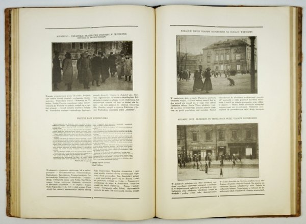 WIELICZKO M[aciej] - Polska w latach wojny światowej w kraju i na obczyźnie. Pamiątkowy zbiór fotografji i dokumentów. Zebrał i ułożył ...