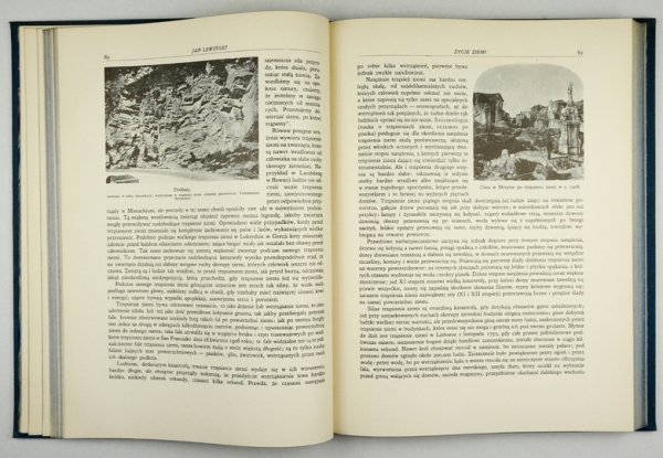 LEWIŃSKI Jan - Życie ziemi. Z 185 ilustracjami oraz 18 mapami i wykresami [Wielka Geografja Powszechna]