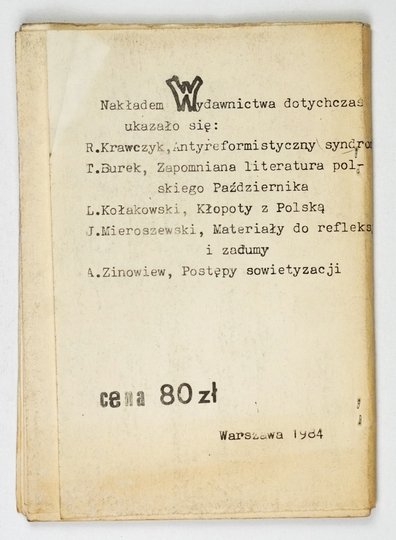 HERBERT Zbigniew - Wiersze.