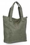 Duże Torebki Damskie Shopper Bag XXL firmy Hernan Zielona