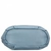 Torebka Damska Shopper Bag XL firmy Hernan Błękitna/Jasno Szara