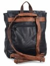Modny Plecak Damski Vintage firmy Herisson Granatowy