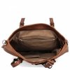 Uniwersalna Torebka Damska Shopper Bag XL firmy Hernan Ruda/Brązowa