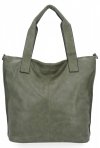 Duże Torebki Damskie Shopper Bag XXL firmy Hernan Zielona