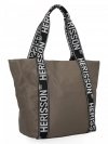 Modna Torebka Shopper Bag XL firmy Herisson Khaki
