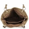 Torebka Damska Shopper Bag XL firmy Hernan Ciemno Beżowa/Ziemista