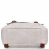 Stylowy Plecak Damski XL Vintage firmy Herisson Beżowy