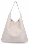 Duża Torebka Damska XL Shopper Bag z Kosmetyczką firmy Herisson Beżowa