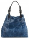 Torebka Skórzana Shopper Bag VITTORIA GOTTI Jeans