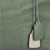 Torebka Damska Shopper Bag XL firmy Hernan Jasno Zielona/Beżowa