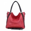 Duża Torebka Damska Shopper Bag firmy Hernan Bordowa