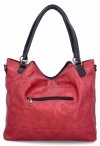 Duża Torebka Damska Shopper Bag firmy Hernan Bordowa