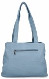 Torebka Damska typu Shopper Bag firmy Hernan Błękitna